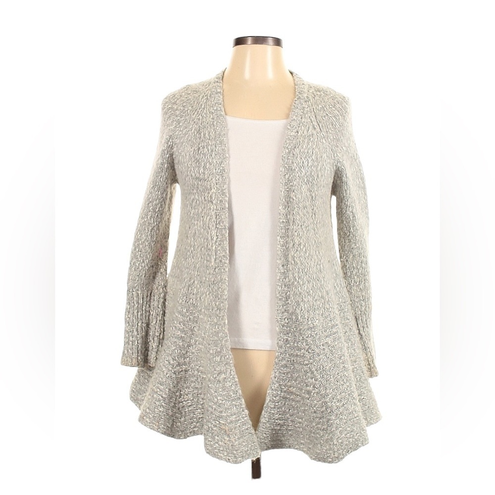 Derek Lam 10 Crosby Peplum Cotton Wool Blend Sweater